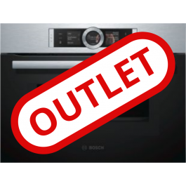 Horno COMPACTO con microondas Bosch CMG676BS1 OUTLET :: Electroprecio.com