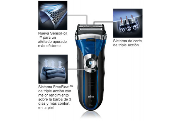 Afeitadora Braun 320 serie ::