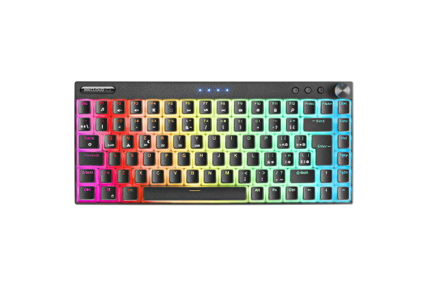 Teclado Gaming Mecánico Inalambrico Mars Gaming Mkcloudbres/ Negro