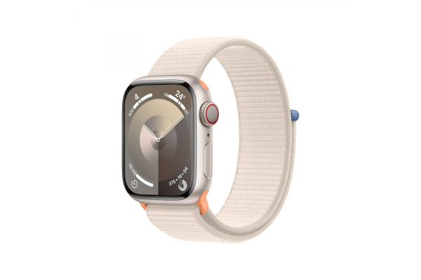 Apple Watch Series 9/ Gps/ Cellular/ 41Mm/ Caja De Aluminio Blanco