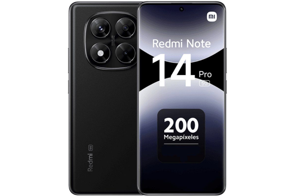 Smartphone Xiaomi Redmi Note 14 Pro 8Gb/ 256Gb/ 5G/ Negro