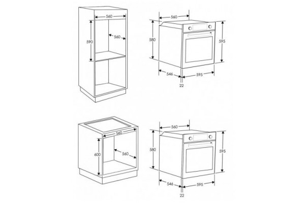 Horno Candy Fcp502Xe A - Hornos de 60cm - Hornos - Electrodomésticos ::  Electroprecio.com