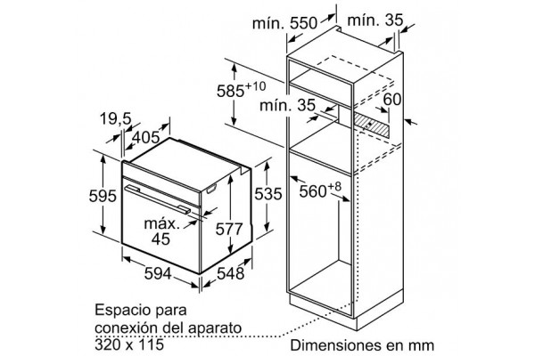 Horno Beko BIE22302XD Inox 71L A :: Electroprecio.com