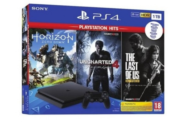 CONSOLA SONY PS4 SLIM 1TB JUEGOS (HORIZON ZERO DAWN